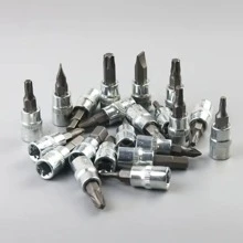 46pcs Automotive Repair Tool Kit Including Ratchet Torque Wrench, Spanners, Screwdrivers, Socket Set - Perfect For Bike And Car Repairs! - Black - View 7