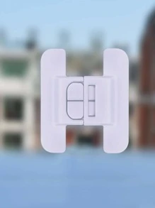 儿童冰箱锁柜门方形锁 - 白色 - 查看 2