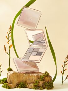 JUDYDOLL 7色眼影盘，包含水泥灰眼影、腮红、高光和修容，多功能彩妆盘，送给朋友、女友的独特礼物，婚礼必备，婚礼宾客，单身派对，打造优雅、休闲、自然、甜美、大胆的妆容，约会妆容。 - 彩色 - 查看 5