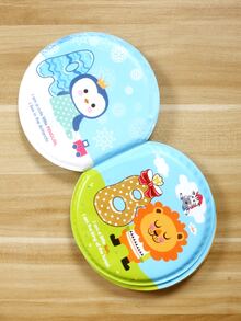 1入組兒童玩具eva沐浴書,帶有圓形動物圖案 - 彩色 - 查看 3