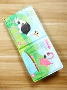 1入組孩子們的浴室玩具乙烯-乙酸乙烯共聚物橡膠照片書-鳥設計