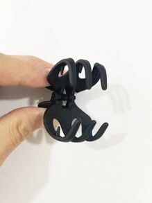 3 件装女士白色、卡其色和哑光黑色塑料南瓜形发夹，打造休闲可爱的发型，适合日常通勤和短发。夏季发夹发夹发夹发夹发夹秋冬发饰，适合女士度假装扮 - 彩色 - 查看 7