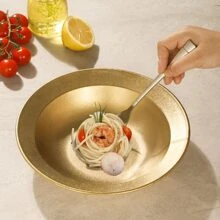 金色帽子造型的意大利麵帽