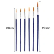 16入組曼陀羅畫工具套裝,包含圖案樣板、點彩工具、點彩筆、石頭和刷子的diy繪畫套件 - 彩色 - 查看 6