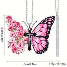 Espejo decorativo colgante para vista trasera - Albaricoque - Ver 5