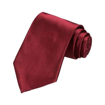 1pc Men's Solid Color Necktie, 8cm Classic Business Wedding Tie Casual Men Necktie
