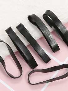 450pcs Thick Black Hair Ties For Adults And Women, Elastic Rubber Bands For Long Lasting Hair Support Casual Ponytail Holders, Hair Bobbles ,Gym Sport Outfit ,Hair Rope Hair Accessories Head Accessories