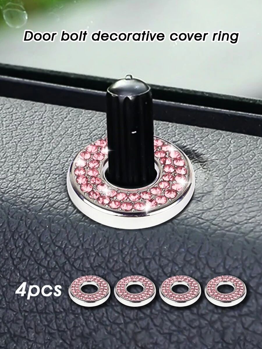 其他汽車內飾貼紙 - 粉色 - 查看 1