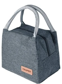 Lonchera térmica con 3 contenedores de acero inoxidable 66076 Truper - Naranja - Ver 2