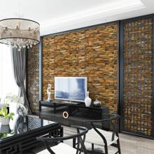 70x100cm 3D Wall Sticker Imitation Brick Bedroom Home Decor Waterproof Self-Adhesive DIY Wallpaper For Living Room TV Backdrop, Renovation Stickers Peel Wall Panels, Wall Paper, Wallpapers, Spring Decoration Items Refresh Your Home, Festival Decoration Stickers Gifts Birthday Graduation