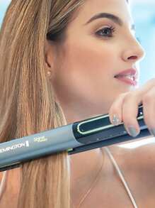Plancha Alaciadora Cerámica, Aguacate y Macadamia Oil  Marca Remington - Negro - Ver 3