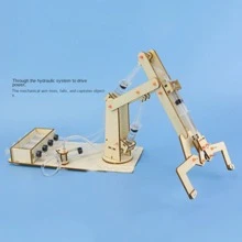 油壓機械臂組裝模型套件 - 杏色 - 查看 5