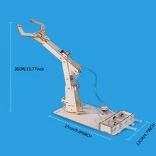 油壓機械臂組裝模型套件 - 杏色 - 查看 3