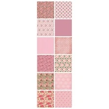 1set Vintage Floral & Plant Printed Scrapbooking Creative Material Paper For Diy Crafts, Office Supplies, Student Learning, Party Decorations & Favors Back To School
