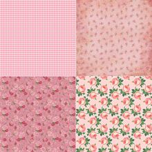 1set Vintage Floral & Plant Printed Scrapbooking Creative Material Paper For Diy Crafts, Office Supplies, Student Learning, Party Decorations & Favors Back To School