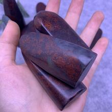 Sello De Piedra De Sangre De Pollo - Rojo - Ver 1