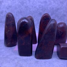 Sello De Piedra De Sangre De Pollo - Rojo - Ver 5