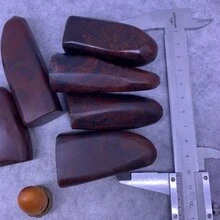 Sello De Piedra De Sangre De Pollo - Rojo - Ver 10