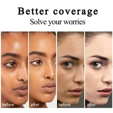 30ML control de aceite & Corrector Base de maquillaje líquida , natural cobertura , de larga duración , adecuado para uso diario - 01 - Ver 5