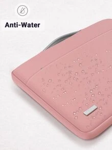 Étui de protection pour ordinateur portable avec poignée, sac compatible avec MacBook 13-16 pouces, Chromebook, antichoc, étanche, étui de protection pour ordinateur portable, rose