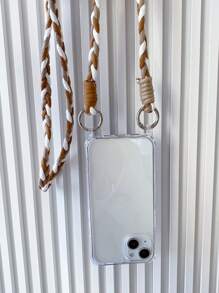 Clear Phone Case With Lanyard - Multicolor - View 4