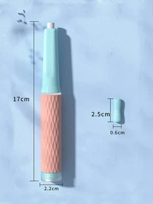 1個帶有竹子設計手柄的兒童健身加重跳繩