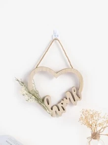 1 件现代花卉和植物设计墙面装饰，原木色，家居装饰，房间装饰，墙面装饰 - 彩色 - 查看 1