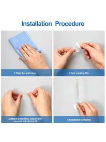 1 móc Acrylic màu vàng và hồng không cần khoan, giá đỡ băng đô trong suốt để cất giữ và treo, tiệc tiết lộ giới tính, hoàn hảo cho sinh nhật, đám cưới, tiệc tùng, món quà hoàn hảo cho đồng nghiệp, bạn bè và gia đình, trở lại trường - Nhiều màu - Xem 4