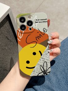 Cartoon Graphic Phone Case - Multicolor - View 3