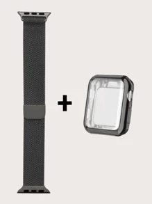 Vỏ đồng hồ & miếng dán bảo vệ màn hình Hộp đựng đồng hồ - màu đen - Xem 3