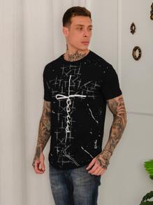 Men T-Shirts - Black - View 4