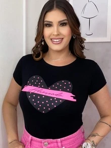 Women T-Shirts - 黑色 - 查看 6