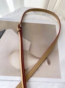 1個可調節的時尚手袋肩帶 - 棕色 - 查看 5