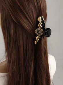 1入時尚髮夾，適用於日常髮型造型，髮飾