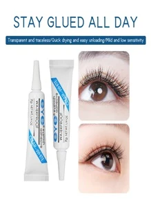 1pc 2.5*9cm Eyelash Extension Glue, Fast Drying And Strong Holding, Suitable For Personal Use At Home Lash Glue,Eye Lash Glue