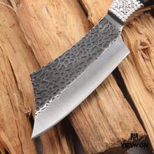 1 pc outdoor heavy duty fixed blade knife comping knife with leather sheath survival knife