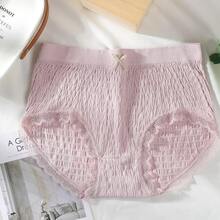 Pack Of 5 Cotton Panties With Lace Trim, Lingerie - M - View 7