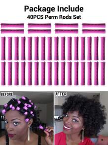 40 pezzi Set di bigodini per permanente - Crea onde e ricci naturali con 4 misure di bigodini - Perfetto per acconciature e styling fai-da-te di capelli lunghi, medi e corti (Viola), Accessori per capelli, Prodotti per capelli e accessori per parrucchiere, salone di bellezza, Ritorno a scuola, Articoli essenziali per viaggi e vacanze, Accessori per capelli da donna, Spazzola per capelli lisci, Accessori per barbiere, Asciugacapelli, Accessori per capelli, Spazzola per capelli, Barbiere, Accessori per barbiere, Attrezzatura per parrucchiere, Acconciatura, Parrucchiere, Capelli, Prodotti per capelli, Accessori per capelli, Roba per capelli, Barbiere, Accessori per barbiere, Barberia, Attrezzatura per parrucchiere