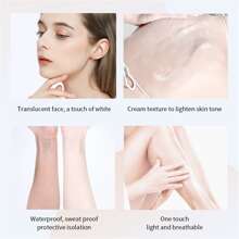 防曬霜,防汗&防水,全覆蓋式保護,合適的適用於學生在夏天,清爽和不油膩 - 防護霜 - 查看 5