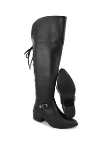 Women Fashion Boots - 黑色 - 查看 2