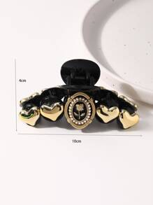 1入時尚髮夾，適用於日常髮型造型，髮飾