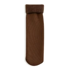 4đôi Của phụ nữ Màu thuần Dày lên Mùa Đông Tuyết Vớ Đối với Và Con số ( trái cam + San hô + Cà phê + Màu xanh lá ) - Nhiều màu - Xem 6