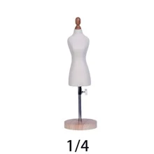 1/4 Scale Sewing Mannequin Model With 3d Cutting - Beige - View 2
