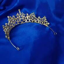 新款婚禮皇冠生日派對頭飾,新娘髮飾,時尚公主頭箍作為女友禮物