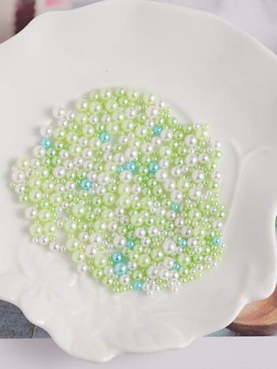 260 颗柔和色彩的树脂人造珍珠，适合婚礼、生日和一般场合 - 通用节日、DIY 工艺品、桌面装饰、万圣节派对用品