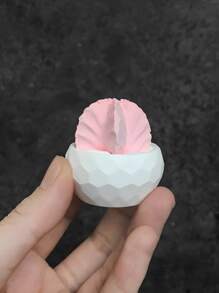 DIY 微型圆形罐硅胶模具水钻戒指和珠宝收纳碗石膏装饰品环氧树脂蜡烛制作模具 - 白色 - 查看 8