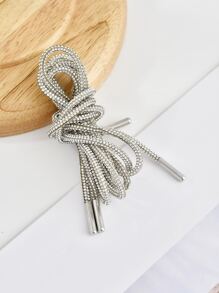 閃閃發光水鑽裝飾的,金屬亮絲適用於運動鞋和高跟鞋