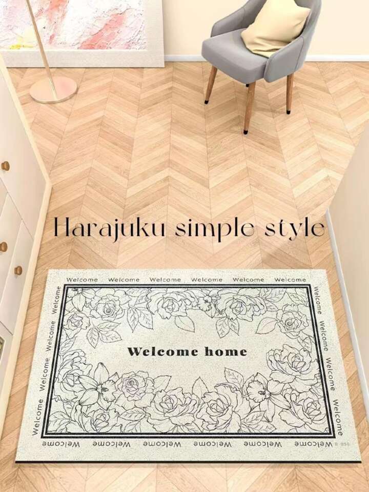 Rug Top View Of Door