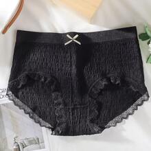 Pack Of 5 Cotton Panties With Lace Trim, Lingerie - M - View 6