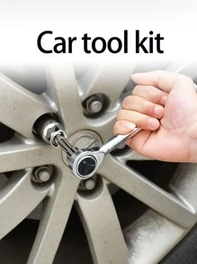 1pc Car 40-piece Tool Kit - Bronze - View 7